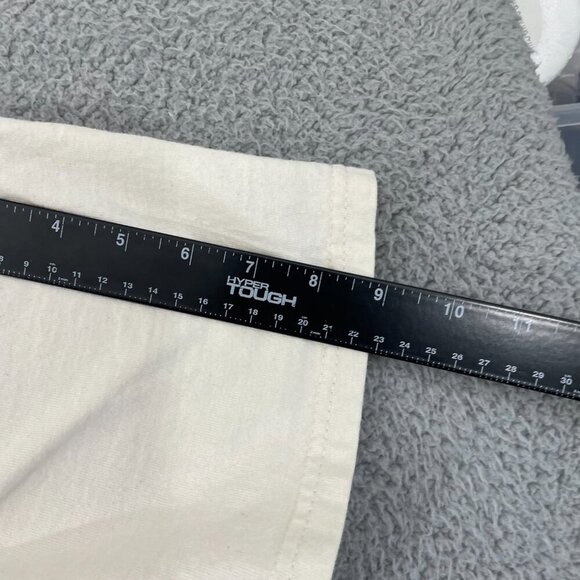 Vintage Camp Atterbury Shirt XL White Short Sleeve Military Graphic Tee - Picture 9 of 9